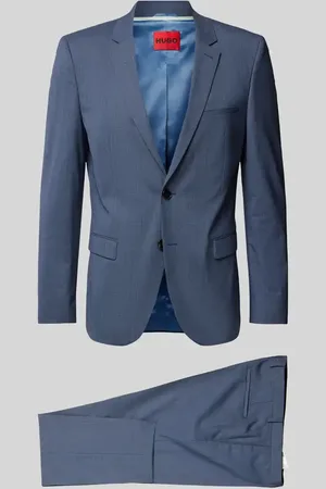 HUGO BOSS Extra Slim Fit Anzug mit Strukturmuster Modell 