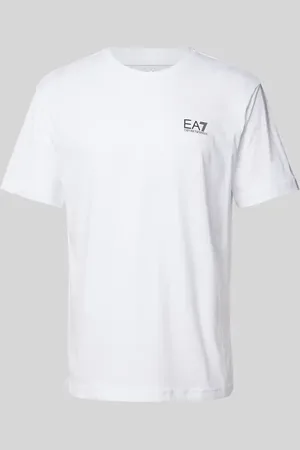 EA7 T-Shirt mit Label-Print in , Größe S