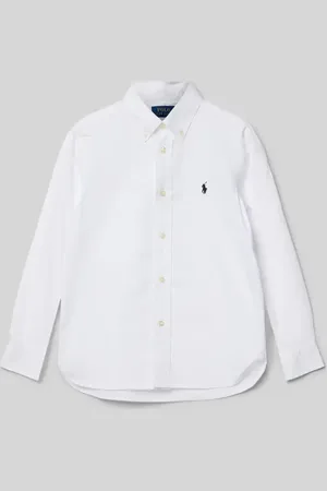 Ralph Lauren Slim Fit Freizeithemd mit Label-Stitching in , Größe 92