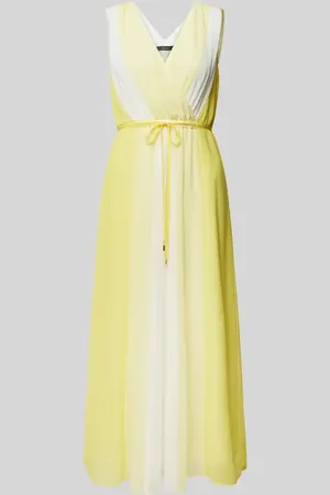 Comma, Midikleid in Wickel-Optik in , Größe 38