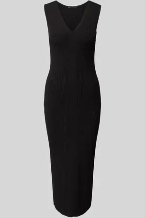 Comma, Strickkleid mit V-Ausschnitt in , Größe 34