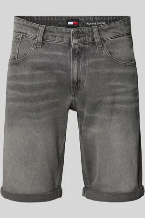 Tommy Hilfiger Regular Fit Jeansshorts Label-Stitching Modell 