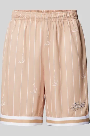 Karl Kani Regular Fit Sweatshorts mit Label-Stitching in , Größe XS