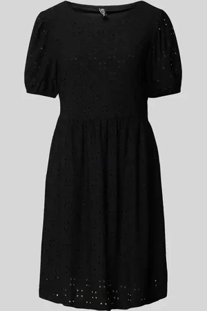 Pieces® Minikleid mit Lochstickerei in , Größe XS