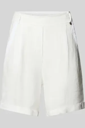 Heartkiss Bermudas aus Leinen mit Label-Details in , Größe S