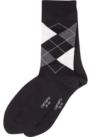 Camano Socken mit Karomuster im 2er-Pack in , Größe 39/42