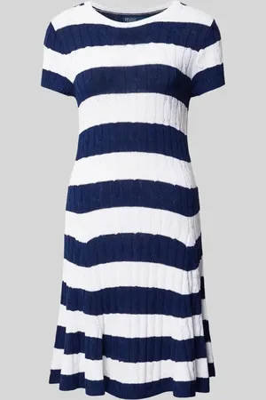 Ralph Lauren Strickkleid mit Zopfmuster in , Größe L