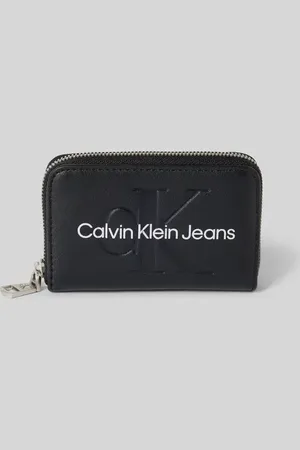 Calvin Klein Portemonnaie mit Label-Print in , Größe 1