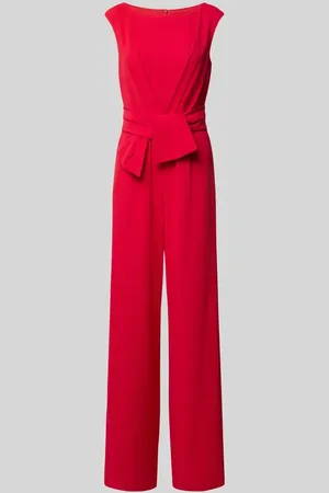 Vera Mont Jumpsuit mit Bindegürtel in , Größe 46