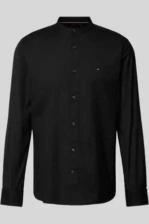 Tommy Hilfiger Regular Fit Freizeithemd mit Stehkragen in , Größe S