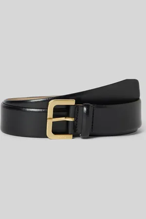 HUGO BOSS Ledergürtel mit Dornschließe Modell 