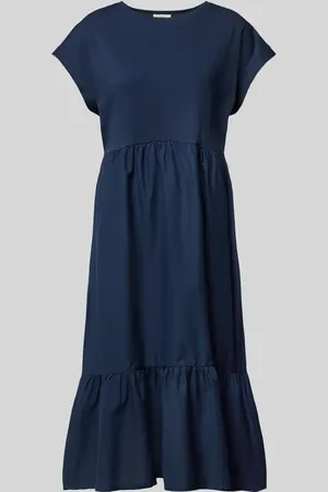 QS by s.Oliver Midikleid mit Rundhalsausschnitt in , Größe 42