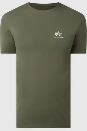 Alpha Industries T-Shirt mit Logo-Print Modell 