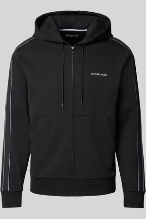 Michael Kors Sweatjacke mit Label-Print in , Größe S