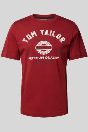 TOM TAILOR T-Shirt mit Statement-Print in , Größe S
