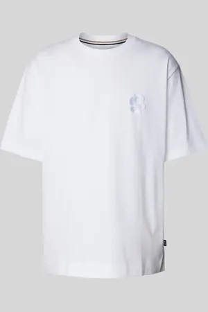 HUGO BOSS T-Shirt mit Label-Stitching Modell 