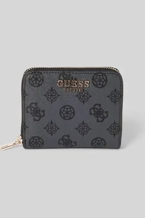 Guess Portemonnaie mit Label-Applikation Modell 