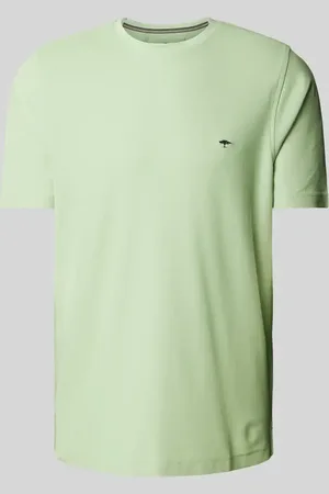 Fynch-Hatton T-Shirt mit Logo-Stitching in , Größe S