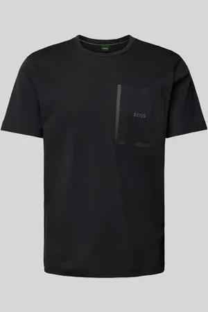 HUGO BOSS T-Shirt mit Label-Print Modell 