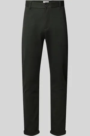 Lindbergh Slim Fit Stoffhose mit verkürztem Schnitt in , Größe S