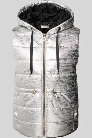 Liu Jo Steppweste mit Label-Applikation Modell 