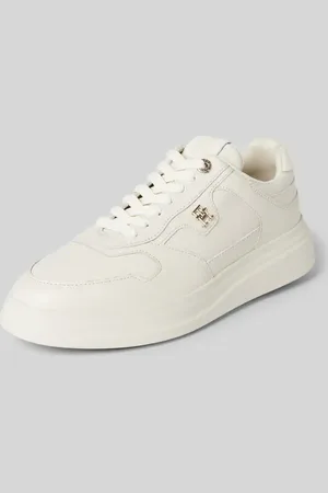Tommy Hilfiger Ledersneaker mit Label-Applikation Modell 