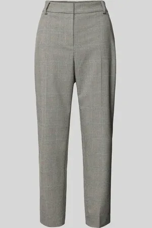 Tommy Hilfiger Slim Fit Straight Leg Culotte mit Glencheck-Muster in , Größe 36