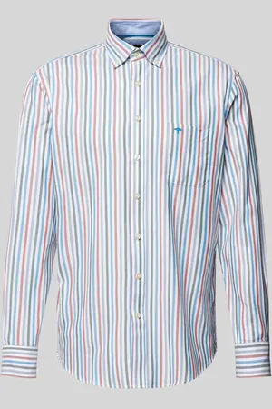 Fynch-Hatton Regular Fit Freizeithemd mit Button-Down-Kragen in , Größe XXL