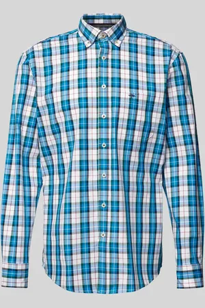 Fynch-Hatton Regular Fit Freizeithemd mit Button-Down-Kragen in , Größe XXL