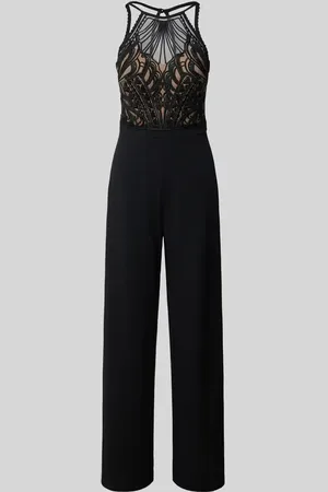 Lipsy London Jumpsuit mit Spitzenbesatz in , Größe 32