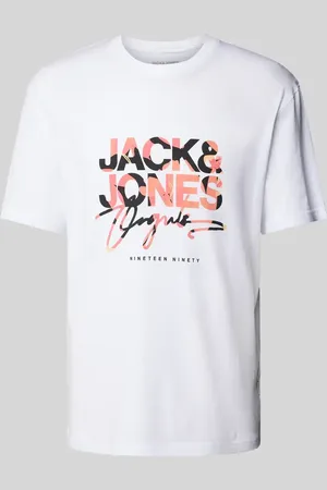 JACK & JONES T-Shirt mit Label-Print Modell 
