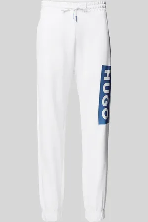 Hugo Blue Regular Fit Sweatpants mit Label-Print Modell 