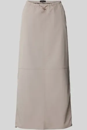 VERO MODA Slim Fit Midi-Rock mit elastischem Bundabschluss in , Größe XS