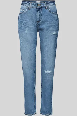 Smith and Soul Baggy Fit Jeans im Destroyed-Look in , Größe 26/30