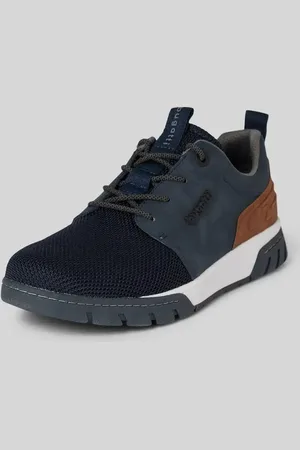 Bugatti Sneaker mit Label-Applikation Modell 