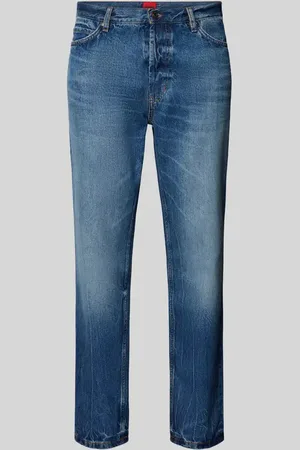 HUGO BOSS Tapered Fit Jeans im 5-Pocket-Design Modell 