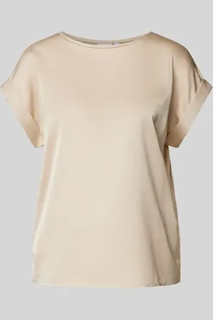 VILA T-Shirt mit fixierten Ärmelaufschlägen Modell 
