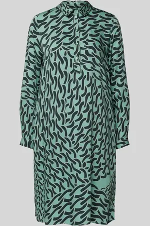 Milano Knielanges Kleid mit kurzer Knopfleiste in , Größe 36
