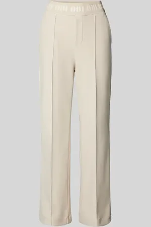 Oui Stoffhose mit Label-Detail in , Größe 34