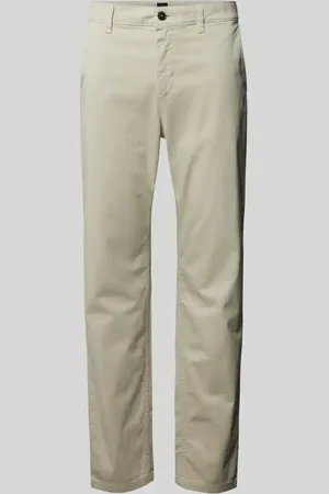 HUGO BOSS Tapered Fit Chino mit Gürtelschlaufen in , Größe 34/32