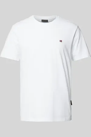 Napapijri T-Shirt mit Label-Stitching in , Größe S