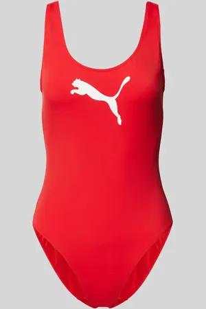 PUMA Badeanzug mit Logo-Print in , Größe XS