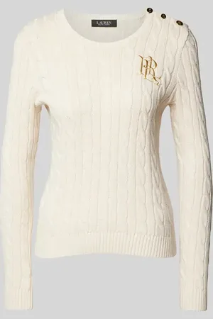 Ralph Lauren Strickpullover mit Label-Stitching Modell 