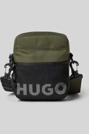 HUGO BOSS Umhängetasche mit Label-Print Modell 