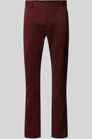 HUGO BOSS Stoffhose mit Eingrifftaschen in , Größe 30/32