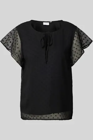 VILA Blusenshirt mit Rundhalsausschnitt Modell 