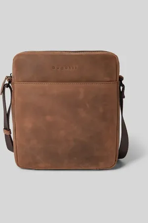Bugatti Handtasche aus Leder mit Schulterriemen in , Größe 1