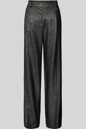 JOOP! Hose im Metallic-Look mit weitem Bein in , Größe 34