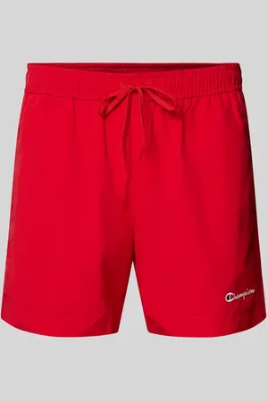 Champion Regular Fit Shorts mit Label-Stitching in , Größe L