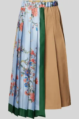 Max Mara Maxirock mit Bundfalten Modell 